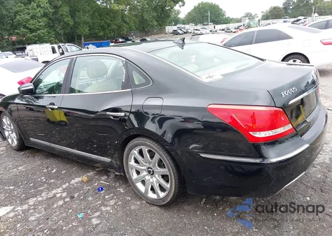 2012 Hyundai Equus Signature from USA, damaged, VIN KMHGH4JH0CU054717